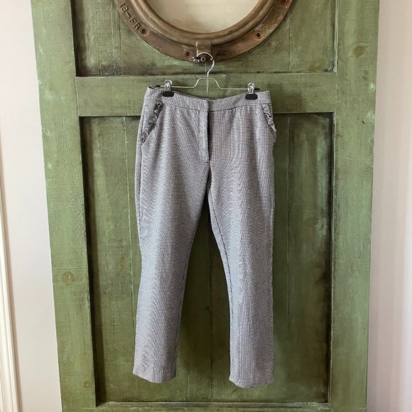Zara Houndstooth Pants - Picture 1 of 6